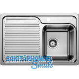 BLANCO 2D-Sp�le Classic 40 S Edelstahl TT links