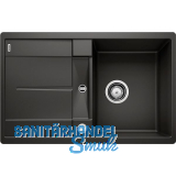 BLANCO fl�chenb�ndige Sp�le Metra 45 S-F Schwarz, reversibel