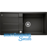 BLANCO fl�chenb�ndige Sp�le Metra XL 6 S-F Schwarz, reversibel