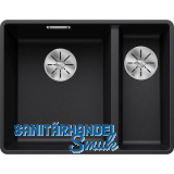 BLANCO fl�chenb�ndige Sp�le Subline 340/160-F, Schwarz