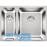 BLANCO 2D-Sp�le Solis 340/180-IF Becken rechts Edelstahl