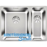 BLANCO Unterbau-Sp�le Solis 340/180-U Becken links, Edelstahl