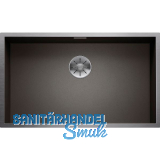 BLANCO Unterbau-Sp�le Zerox 700-U Edelstahl Dark Steel