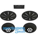 BLANCO Doppel Ab-und �berlaufset Black Edition