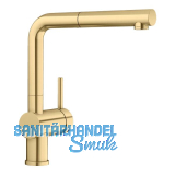 BLANCO K�chenarmatur Linus-S 526684 druckfest Satin Gold