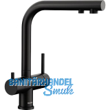 BLANCO K�chenarmatur Fontas II 526670 druckfest Schwarz matt