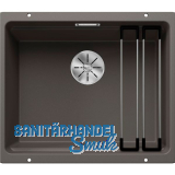 BLANCO Unterbau-Sp�le Etagon 500-U, Vulkangrau