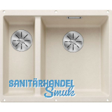 BLANCO Unterbau-Sp�le Subline 340/160-U Restebecken links, Softwei�