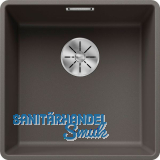 BLANCO fl�chenb�ndige Sp�le Serie Subline 400-F, Vulkangrau