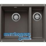 BLANCO Unterbau-Sp�le Rotan 340-160-U, Vulkangrau