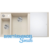 BLANCO Einbausp�le Axia III 6 S mit Glas Schneidbrett TT rechts Softwei�