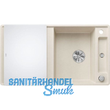 BLANCO fl�chenb�ndige Sp�le Axia III 5 S-F Softwei� inkl. Glas Schneidbrett