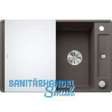 BLANCO fl�chenb�ndige Sp�le Axia III 45 S-F Vulkangrau, inkl. Glas Schneidbrett