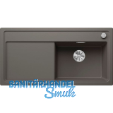 BLANCO Einbausp�le Zenar XL 6 S Vulkangrau, Tropfteil links
