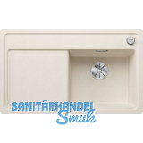 BLANCO fl�chenb�ndige Sp�le Zenar 45 S-F Softwei�, Tropfteil links