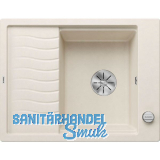 BLANCO Einbausp�le Elon 45 S mit Drehknopfgarnitur Softwei�, reversibel