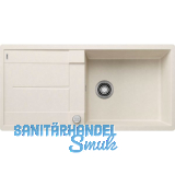 BLANCO fl�chenb�ndige Sp�le Metra XL 6 S-F Softwei�, reversibel