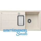 BLANCO Einbausp�le Metra 6 S Softwei� mit Drehknopfgarnitur, reversibel