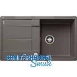 BLANCO fl�chenb�ndige Sp�le Metra 5 S-F Vulkangrau, reversibel