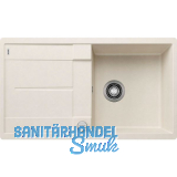 BLANCO fl�chenb�ndige Sp�le Metra 5 S-F Softwei�, reversibel