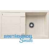 BLANCO Einbausp�le Metra 5 S Softwei� mit Drehknopfgarnitur, reversibel