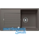 BLANCO Einbausp�le Zia 5 S Vulkangrau mit Drehknopfgarnitur, reversibel