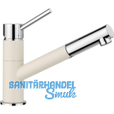 BLANCO K�chenarmatur Kano-S 526953 druckfest Softwei�/Chrom