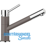 BLANCO K�chenarmatur Kano 526950 druckfest Vulkangrau/Chrom