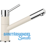 BLANCO K�chenarmatur Kano 526951 druckfest Softwei�/Chrom