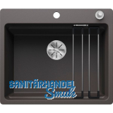 BLANCO fl�chenb�ndige Sp�le Etagon 6-F mit Ablauffernbedienung, Felsgrau