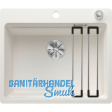 BLANCO fl�chenb�ndige Sp�le Etagon 6-F mit Ablauffernbedienung, Wei�