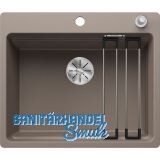 BLANCO fl�chenb�ndige Sp�le Etagon 6-F mit Ablauffernbedienung, Tartufo