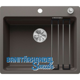 BLANCO fl�chenb�ndige Sp�le Etagon 6-F mit Ablauffernbedienung, Vulkangrau