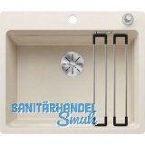 BLANCO fl�chenb�ndige Sp�le Etagon 6-F mit Ablauffernbedienung, Softwei�