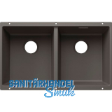 BLANCO Sp�le Subline 350/350-U for Coloured Components, Vulkangrau