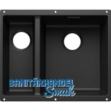 BLANCO Sp�le Subline 340/160-U for Coloured Components, Becken rechts Anthrazit