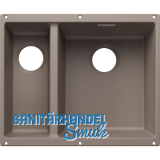 BLANCO Sp�le Subline 340/160-U for Coloured Components, Becken rechts Tartufo