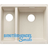 BLANCO Sp�le Subline 340/160-U for Coloured Components, Becken rechts Softwei�