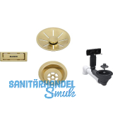BLANCO Ab-und �berlaufset InFino f�r Color Unit Satin Gold