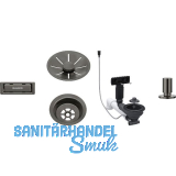 BLANCO Ab-und �berlaufset InFino f�r Color Unit Satin Darksteel