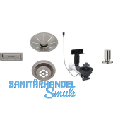 BLANCO Ab-und �berlaufset InFino f�r Color Unit Satin Platinum