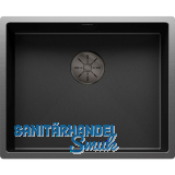 BLANCO Unterbau-Sp�le Claron 500-U Edelstahl Darksteel