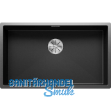 BLANCO 2D-Sp�le Claron 700-IF Edelstahl Darksteel