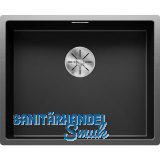BLANCO 2D-Sp�le Claron 500-IF Edelstahl Darksteel