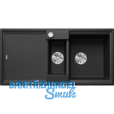 BLANCO Einbausp�le Adira 6 S mit Drehknopfgarnitur Anthrazit