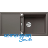 BLANCO Einbausp�le Adira XL 6 S mit Drehknopfgarnitur Vulkangrau