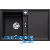 BLANCO Einbausp�le Adira 45 S mit Drehknopfgarnitur Schwarz