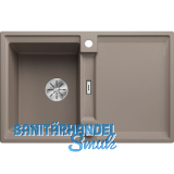 BLANCO Einbausp�le Adira 45 S mit Drehknopfgarnitur Tartufo