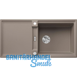 BLANCO fl�chenb�ndige Sp�le Adira XL 6 S-F, Tartufo