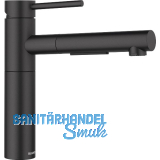 BLANCO K�chenarmatur Alta-S II 527553 druckfest Schwarz matt